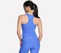GO FLEX RIB V-Neck Tank, ARGENT / BLEU / ROUGE, full image number 1