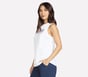 Star Studded Muscle Tank, WHITE, full image number 2