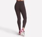 Skechers GO WALK High Waisted Legging, BROWN, full image number 1