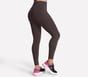 Skechers GO WALK High Waisted Legging, BROWN, full image number 2