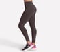 Skechers GO WALK High Waisted Legging, BROWN, full image number 3