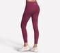 Skechers GO WALK High Waisted Legging, BURGUNDY / PINK, full image number 1