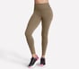 Skechers GO WALK High Waisted Legging, GRAY / OLIVE, full image number 0