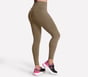 Skechers GO WALK High Waisted Legging, GRAY / OLIVE, full image number 2