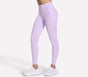 Skechers GO WALK High Waisted Legging, WHITE / SILVER, full image number 2