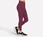 Skechers GO WALK HW 7/8 Legging, BURGUNDY / PINK, full image number 2