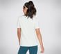 Diamond Wash Hatha V-Neck Pocket Tee, AQUA, full image number 1