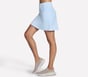 Skechers GO FLEX Skort, SIL / WHITE / BLUE, full image number 2