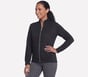 GO WALK Everywhere Jacket, BLACK / BLUE / ORANGE, full image number 2