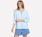 GO WALK Everywhere Jacket, ARGENT / BLANC / BLEU, full image number 0