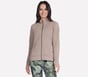 The Hoodless Hoodie GO WALK Everywhere Jacket, TAUPE / BROWN, full image number 0