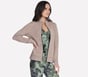 The Hoodless Hoodie GO WALK Everywhere Jacket, TAUPE / BROWN, full image number 3