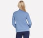 GO WALK Everywhere Jacket, WHITE / BLUE, full image number 1