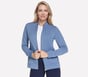 GO WALK Everywhere Jacket, WHITE / BLUE, full image number 3