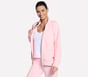 GO WALK Everywhere Jacket, BLANC / ROSE, full image number 2