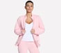 GO WALK Everywhere Jacket, BLANC / ROSE, full image number 4