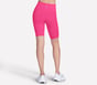Skechers GO WALK HW 10 Inch Bike Short, WHITE / HOT PINK, full image number 1