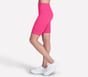 Skechers GO WALK HW 10 Inch Bike Short, WHITE / HOT PINK, full image number 2
