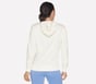 SKECH-SWEATS Watercolor Diamond Pullover Hoodie, WHITE / SILVER, full image number 1