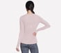 GO DRI SWIFT Long Sleeve Crew, PINK / LAVENDER, full image number 1