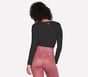 GODRI SERENE Wrap Top, BLACK, full image number 1