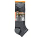 3 Pack Low Cut Terry Trainer Work Socks, GRAY, full image number 1