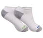 6 Pack Low Cut Walking Socks, WHITE, full image number 1