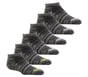 6 Pack Low Cut Non Terry Socks, BLACK, full image number 0