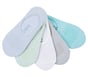 5 Pack Microfiber Liner Socks, BLUE / TURQUOISE, full image number 0