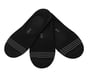 3 Pack Mesh Liner Socks, NOIR, full image number 0