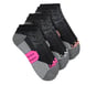 3 Pack Low Cut Half Terry Socks, BLACK, full image number 1