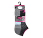3 Pack Low Cut Half Terry Socks, BLACK, full image number 2