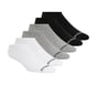 Cotton No-Show Socks - 6 Pack, ASSORTED, full image number 0