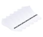 6 Pack No Show Cotton Socks, WHITE, full image number 0