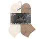 6 Pack Core Low Cut Large Socks, NATURAL / MULTI, full image number 1