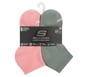 6 Pack Core Quarter Medium Socks, MULTI, full image number 1