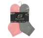 6 Pack Core Quarter Large Socks, MULTI, full image number 1