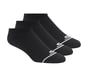 No Show Premium Basic Socks - 3 Pack, BLACK, full image number 0