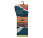 2 Pack Men's Crew Trail Socks, TURQUOISE, full image number 1