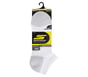 3 Pack Men's Terry Low Cut Socks, BLANC / GRIS, full image number 1
