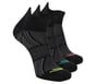 3 Pack Men's Performance Low Cut Pattern Socks, NOIR, full image number 0