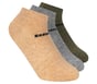 3 Pack Boys' Low Cut Cotton Socks, MUSTARD, full image number 0