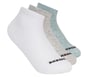 3 Pack Boys' Quarter Crew Cotton Socks, WGY, full image number 0