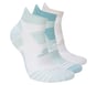 3 Pack Women's Performance Stripe Low Cut Running Heel Tab Socks, TURQUESA, full image number 0