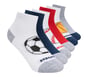 6 Pack Sports Quarter Crew Socks, WHITE / MULTI, full image number 0