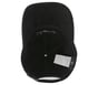 Skechers Corduroy Script Hat, BLACK, full image number 3