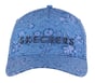 Morning Glory Baseball Hat, GRIS / BLEU CLAIR, full image number 2