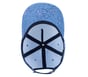 Morning Glory Baseball Hat, GRIS / BLEU CLAIR, full image number 4