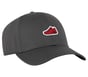 Skechers Kicks Baseball Hat, ZWART / HOUTSKOOL, full image number 3