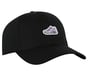 Skechers Kicks Baseball Hat, ZWART / LAVENDEL, full image number 3
